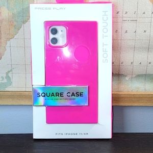 BRAND NEW Press Play In Pink Cell Phone Case - Fits IPhone 11/XR